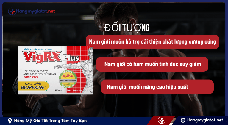 VigRX Plus® phù hợp với những ai? Đối tượng nên dùng