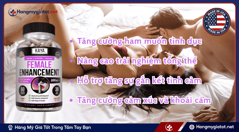 Công dụng của viên uống Female Enhancement