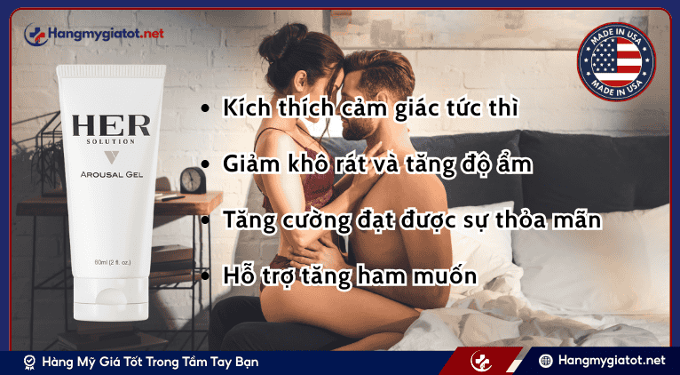 Công dụng chính của HerSolution Gel