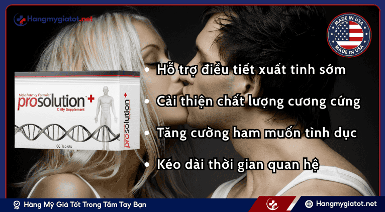 Công dụng chính của viên uống Prosolution+