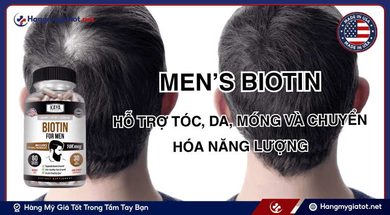 Viên uống Men’s Biotin là gì?