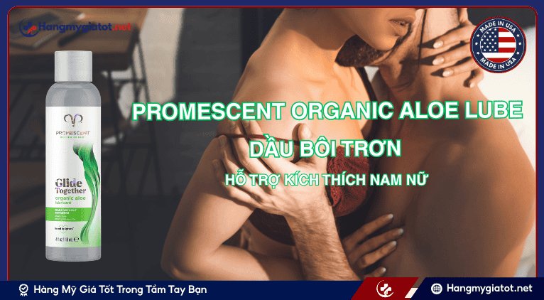 Promescent organic aloe lube là gì?