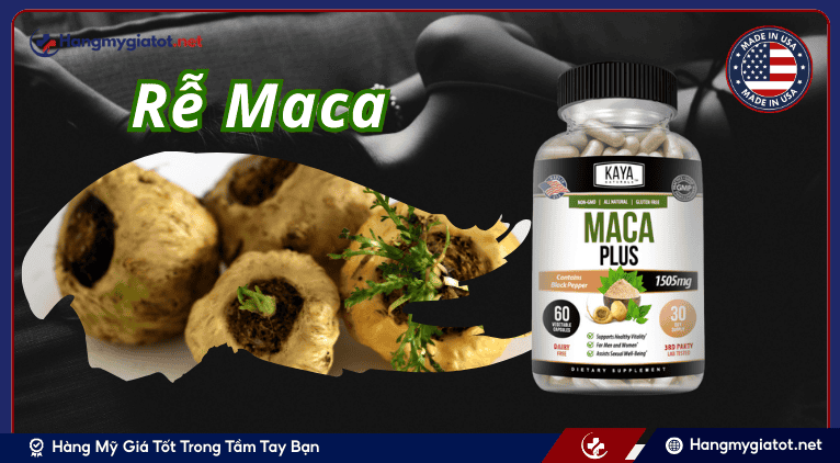 Thành phần chính của viên uống MACA Plus