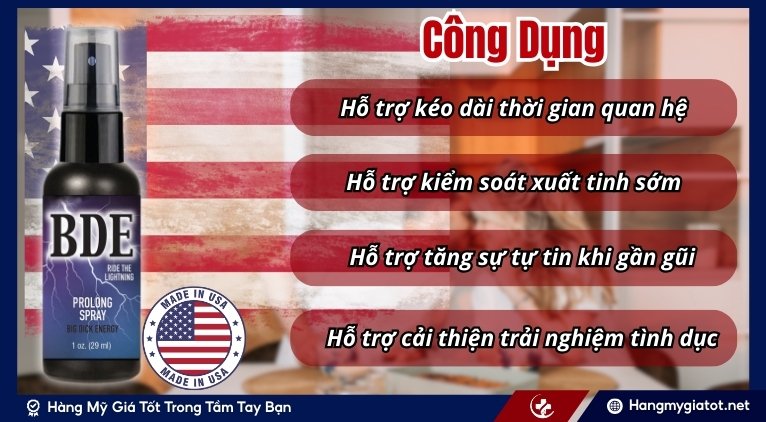 BDE Prolong Spray