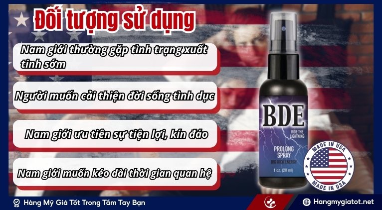 BDE Prolong Spray