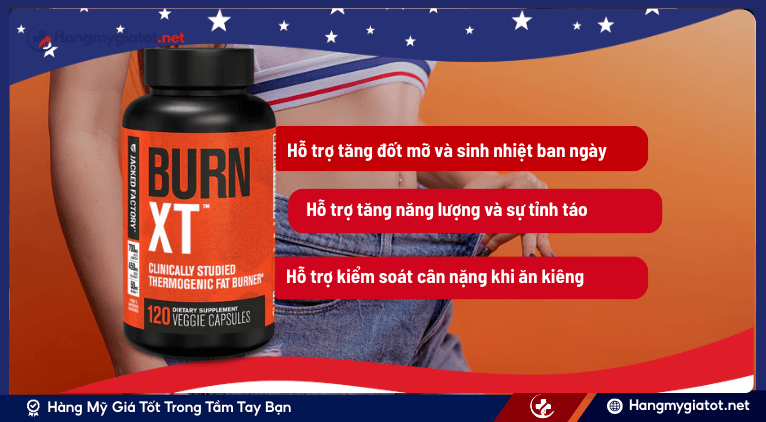 Công dụng của Burn XT đối với quá trình giảm cân