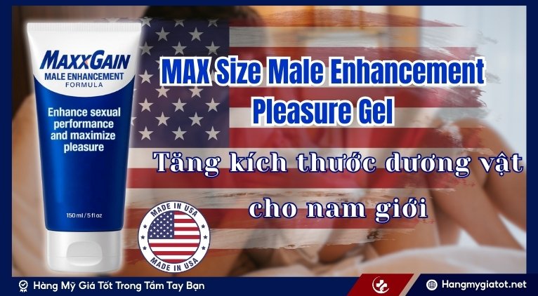 MAX Size Male Enhancement Pleasure Gel