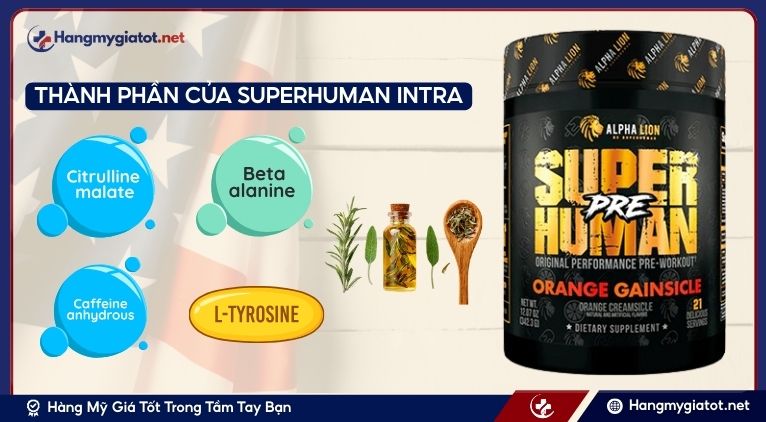 Thành phần SUPERHUMAN PRE