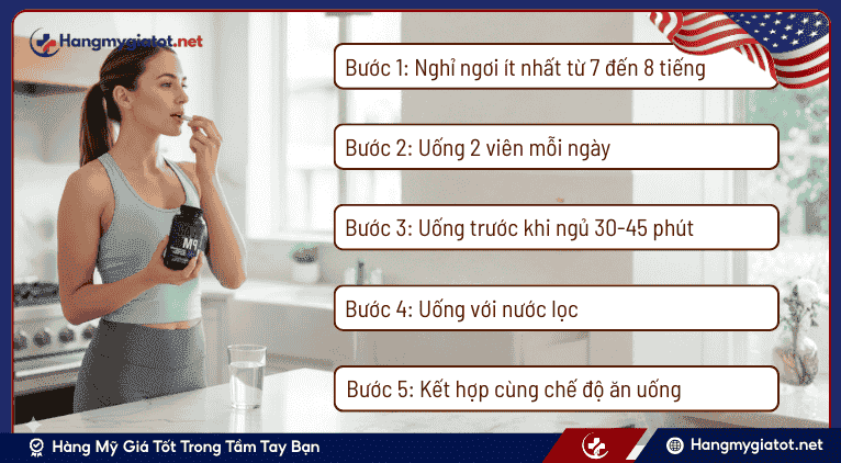 Cách dùng Lean PM MAX Night Time Fat Burner & Sleep Aid hiệu quả nhất