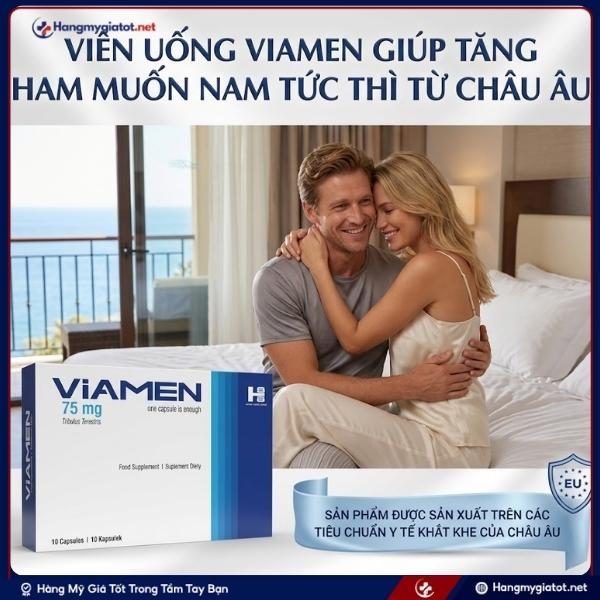 Giới thiệu Viên Uống Viame tăng ham muốn
