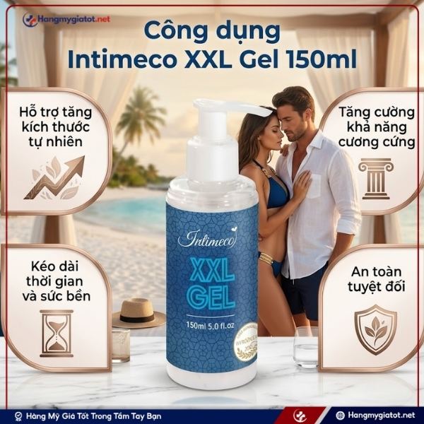 Công dụng XXL Gel 150ml