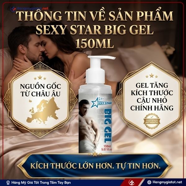 Thông tin Big Gel 150 ml Gel