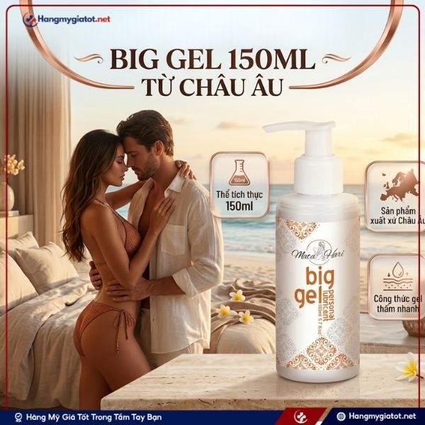 Thông tin về Big Gel Personal Lubricant 150ml