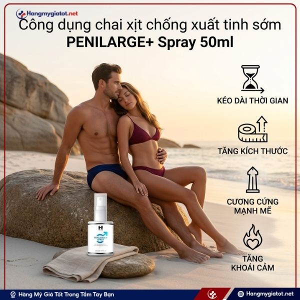 Công dụng của PENILARGE+ Spray 50ml