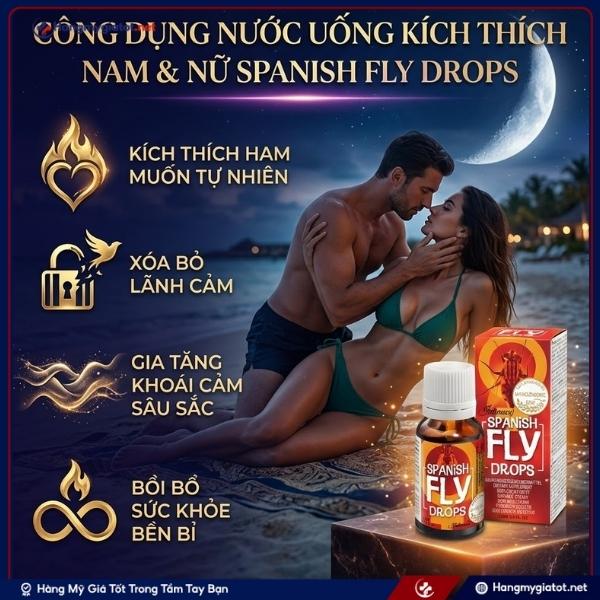 Công dụng Nước Uống Spanish Fly Drops