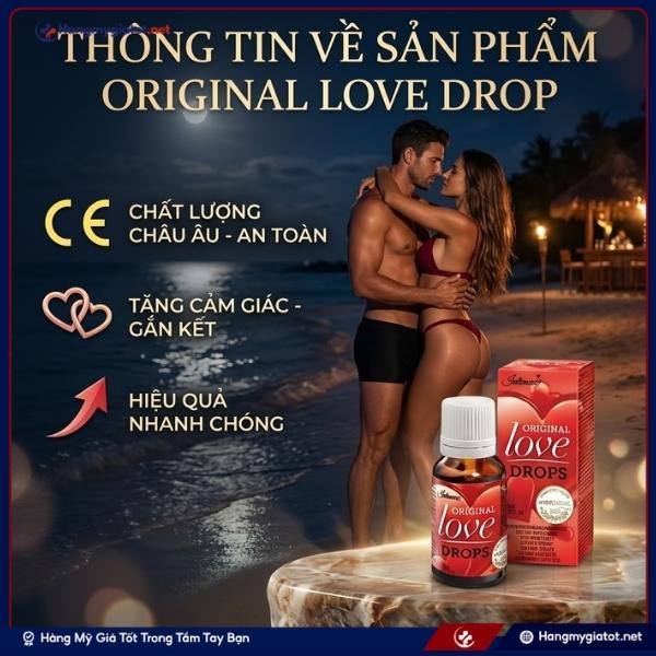 Thông tin về Nước Uống Original Love Drop