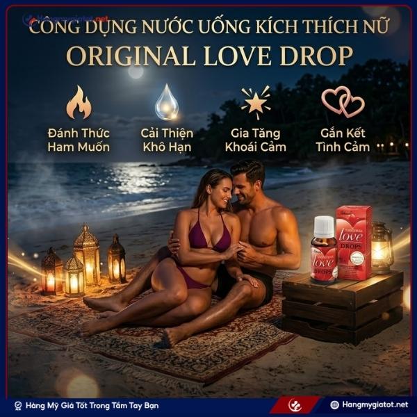 Công dụng Nước Uống Original Love Drop