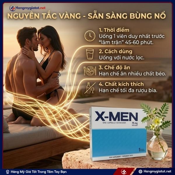 Đối tượng Viên Uống X-men 