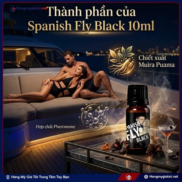 Thành phần Spanish Fly Black 10 ml