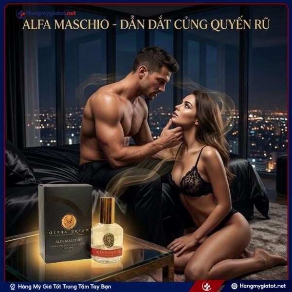 Giới Thiệu Nước Hoa Alfa Maschio Kích Thích Nữ Quyến Rũ