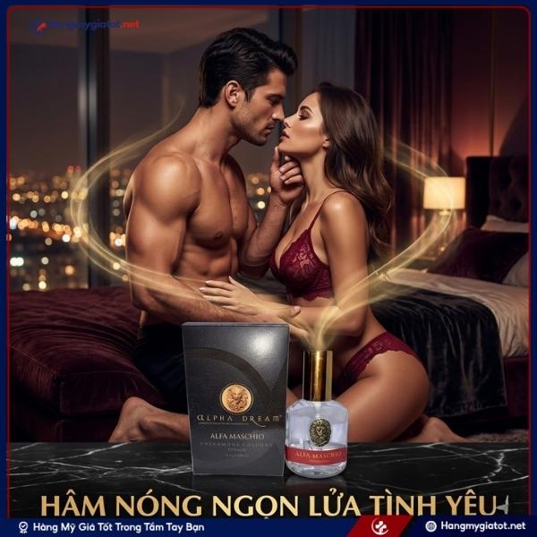 Công dụng Nước Hoa Alfa Maschio Kích Thích Nữ Quyến Rũ