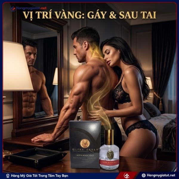 Đối tượng sử dụng Nước Hoa Alfa Maschio Kích Thích Nữ Quyến Rũ