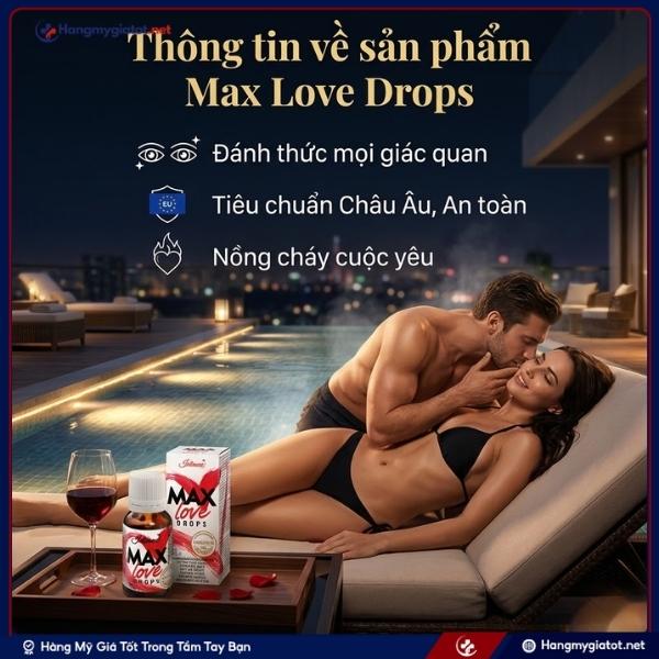 Thông tin về Max Love Drops