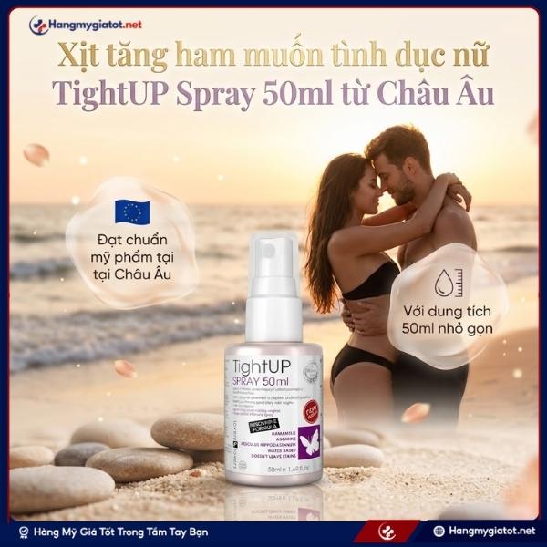 Thông tin sản phẩm TightUP Spray 50ml