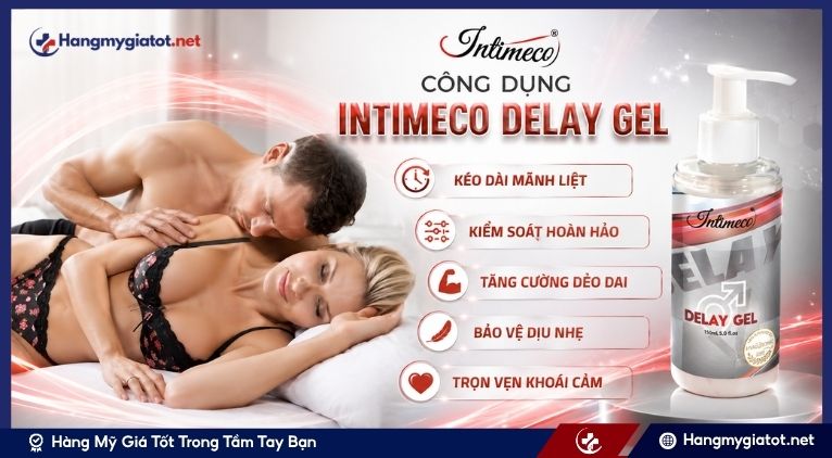 Công dụng Intimeco Delay Gel 150ml 