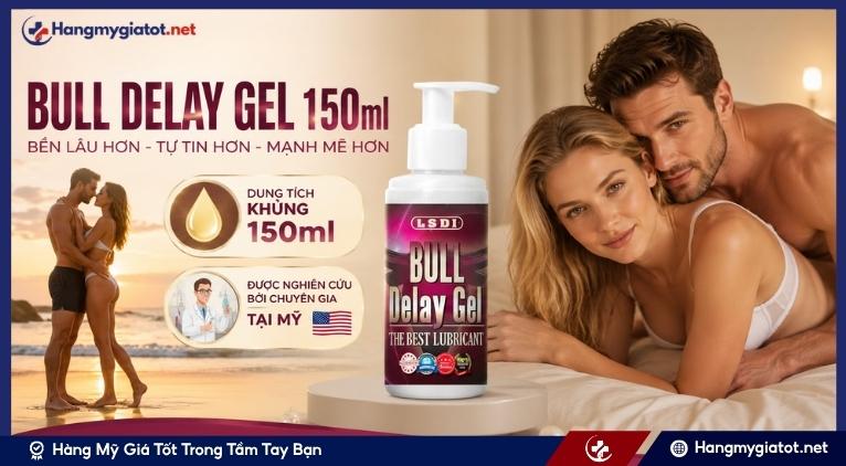 Thông tin về sản phẩm LSDI Bull Delay Gel 150ml nhập khẩu từ Mỹ