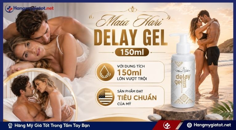 Thông tin về sản phẩm Mata Hari Delay Gel 150ml nhập khẩu từ Mỹ