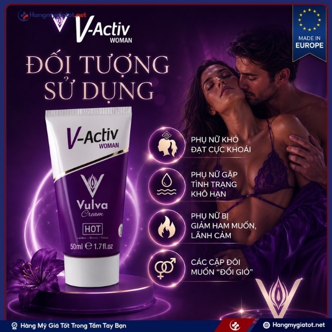 Những ai nên sử dụng Activ Woman Vulva Cream 50ml?