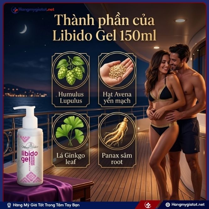 Thành Phần Thảo Dược Thiên Nhiên Của Libido Gel 