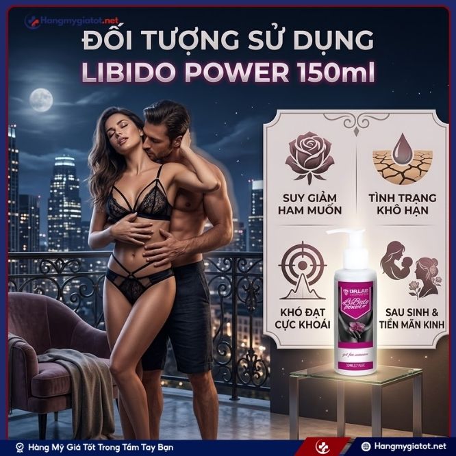 Đối Tượng Sử Dụng Libido Power 150ml