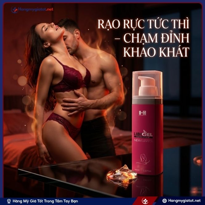Công dụng Gel kích thích giác quan và cực khoái cho nữ LibiGel 100ml