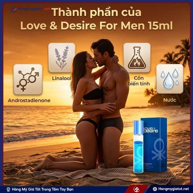Thành Phần Khoa Học Của Love & Desire For Men  
