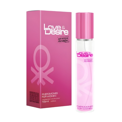 Nước hoa kích thích tình dục cho nữ Love & Desire For Women 15ml từ Châu Âu