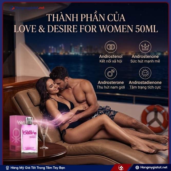 Thành Phần Nước Hoa Love & Desire For Women