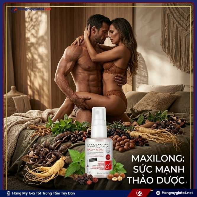 Thành Phần Xịt Tăng Kích Thước Dương Vật Lovely Lovers Maxilong Spray