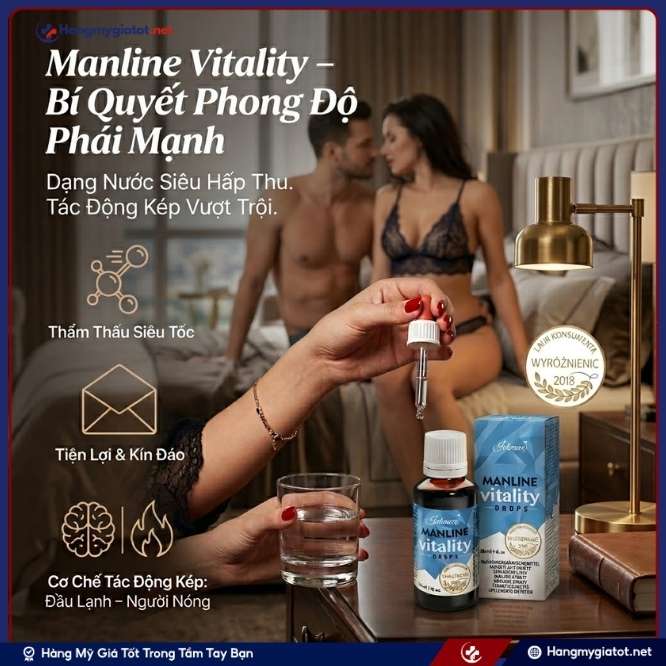 Tổng quan về MANLINE VITALITY 30ml