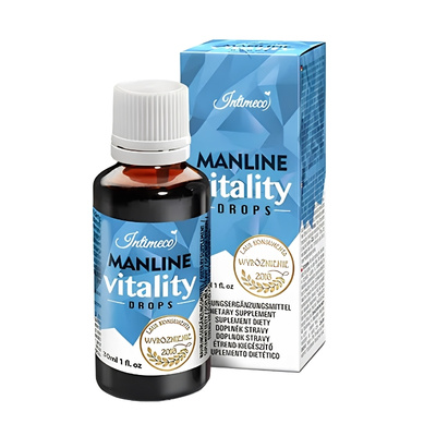 Nước uống chống xuất tinh sớm tức thì MANLINE VITALITY 30ml từ Châu Âu