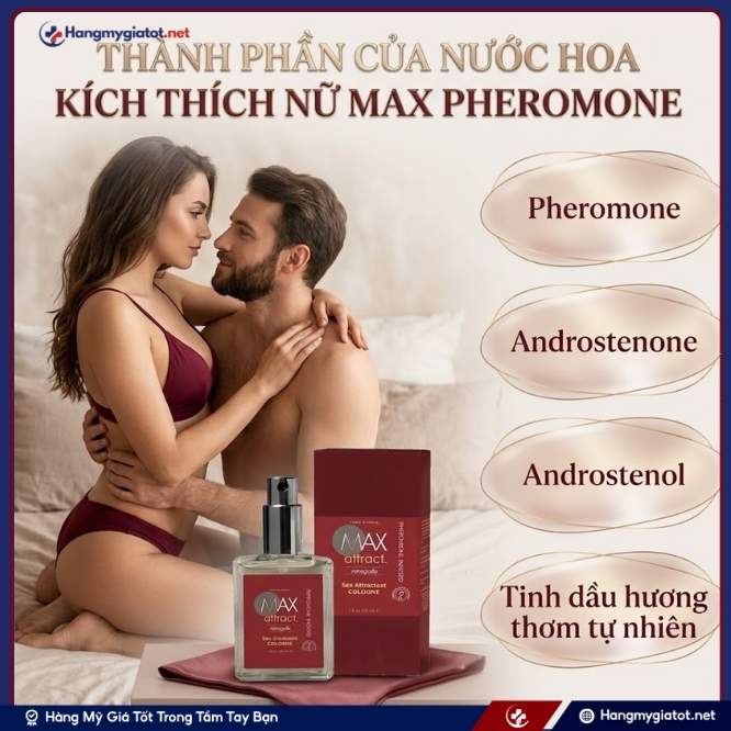 Thành Phần Tạo Nên Sức Mạnh Của Max Pheromone