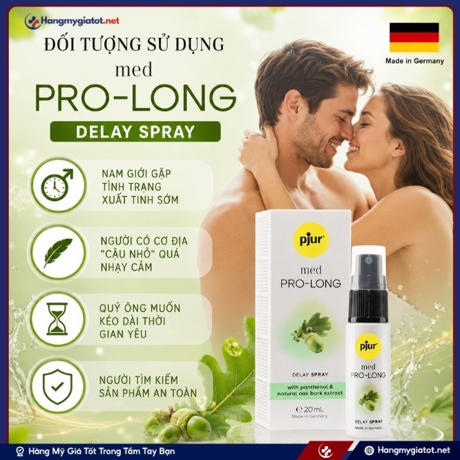 Những ai nên sử dụng Med PRO-LONG Delay Spray?