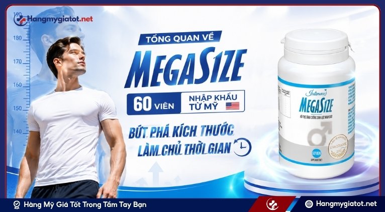 Tổng quan về Megasize 60 viên nhập khẩu từ Mỹ