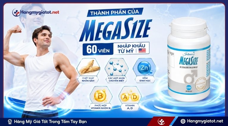 Thành phần của Megasize 60 viên