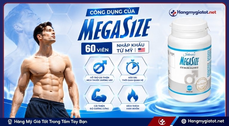 Công dụng của Megasize 60 viên