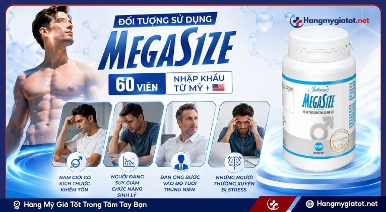 Đối tượng sử dụng Megasize 60 viên