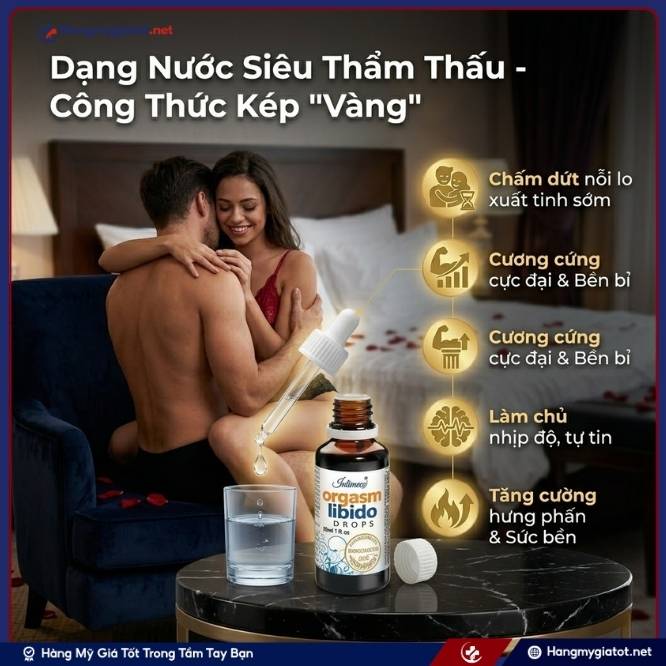 Công dụng đột phá của Orgasm Libido 30ml