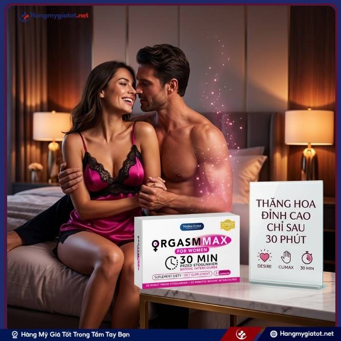 Thông tin tổng quan về Orgasm Max For Women 2 viên