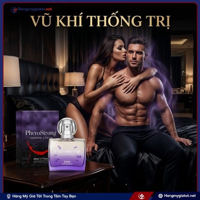 Công dụng nước hoa kích thích ham muốn PheroStrong For Him 50ml